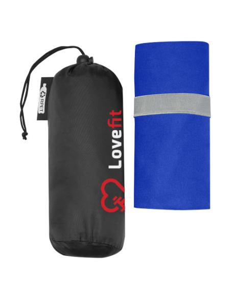 Toalla ultraligera y de secado rápido de PET reciclado 130 x 80 cm N25210721