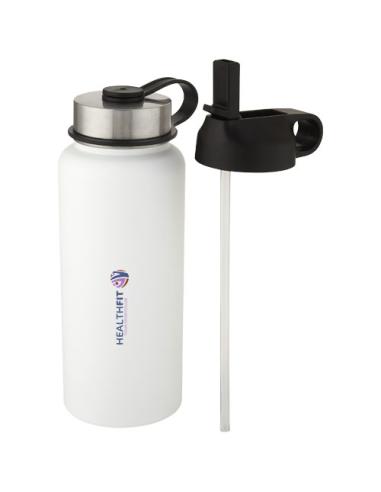 Bidón deportivo con aislamiento de cobre al vacío de 1 l con 2 tapas N10286001