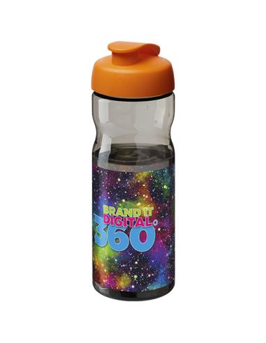 Bidón deportivo de 650 ml con tapa Flip H2O Active® N10634012