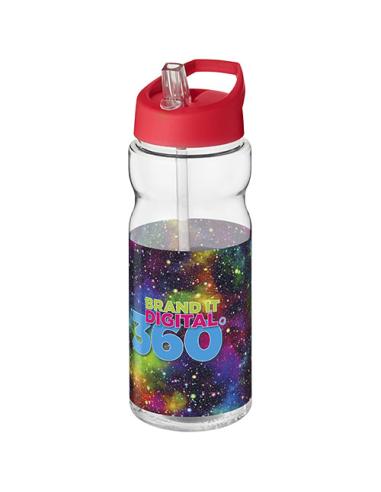 Bidón deportivo de 650 ml con tapa con boquilla H2O Active® N01734012