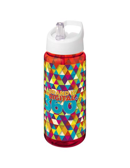 Bidón deportivo con tapa con boquilla de 600 ml H2O Active® N20644012