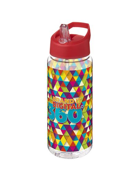 Bidón deportivo con tapa con boquilla de 600 ml H2O Active® N01644012