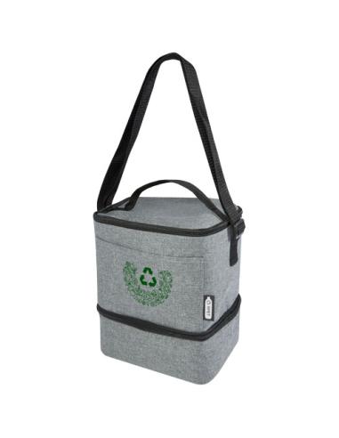 Bolsa isotérmica para almuerzo y 9 latas de PET reciclado GRS N08516021