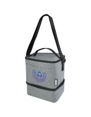 Bolsa isotérmica para almuerzo y 9 latas de PET reciclado GRS N08516021