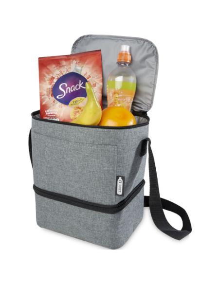 Bolsa isotérmica para almuerzo y 9 latas de PET reciclado GRS N08516021