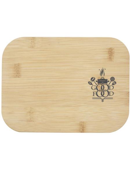 Fiambrera de vidrio con tapa de bambú N60672311