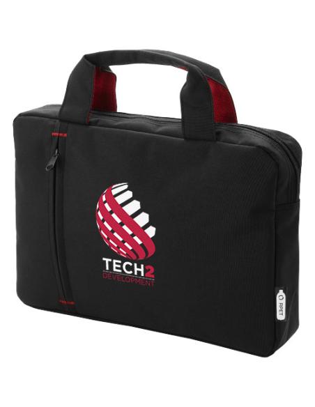 Bolsa de plástico reciclado para congresos N12126021