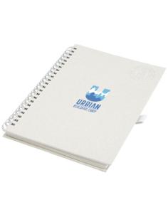 Libreta A5 con espiral fabricada a partir de cartones de leche recilados N20387701 2