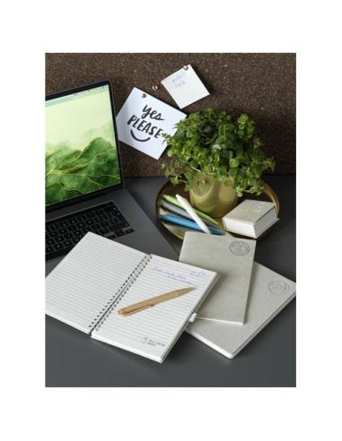 Libreta A5 con espiral fabricada a partir de cartones de leche recilados N20387701