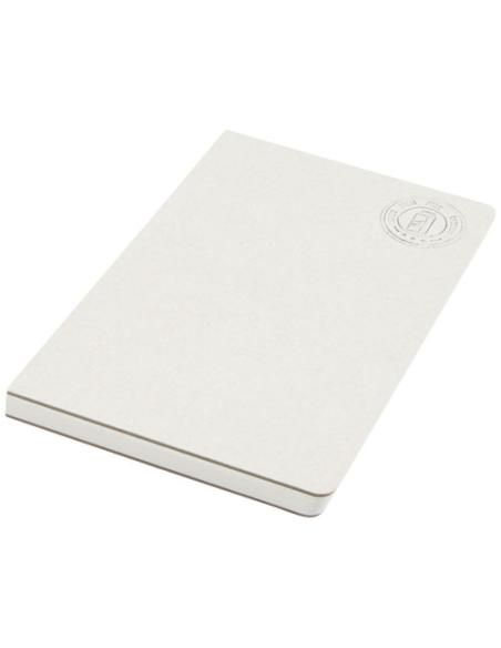 Libreta A5 sin lomo fabricada con cartones de leche recilados N20587701