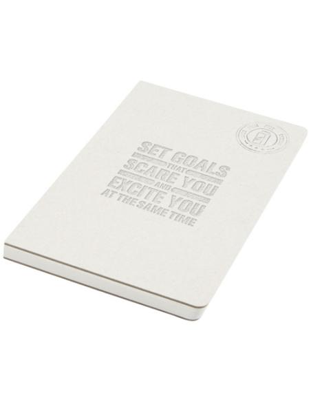 Libreta A5 sin lomo fabricada con cartones de leche recilados N20587701