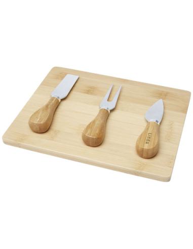 Tabla de quesos y utensilios de bambú N60103311