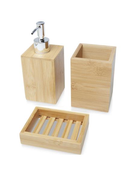 Set de baño de bambú de 3 piezas N60591621