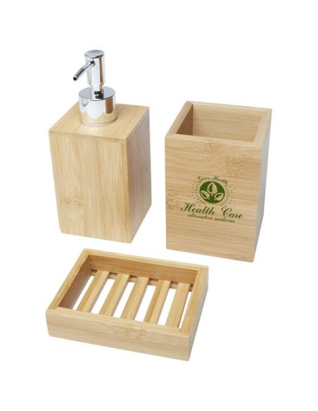 Set de baño de bambú de 3 piezas N60591621