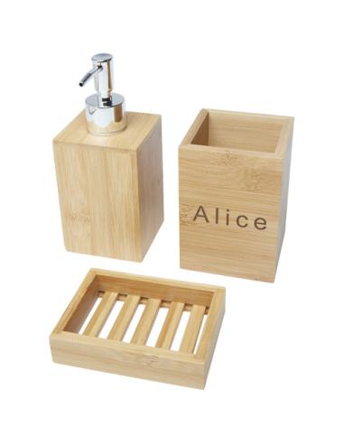 Set de baño de bambú de 3 piezas N60591621