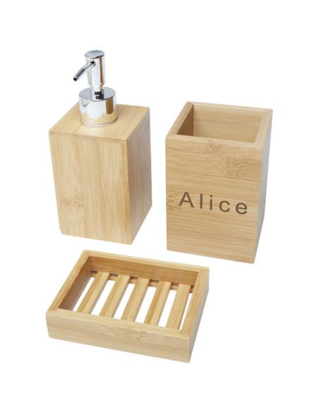 Set de baño de bambú de 3 piezas N60591621