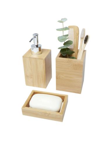 Set de baño de bambú de 3 piezas N60591621