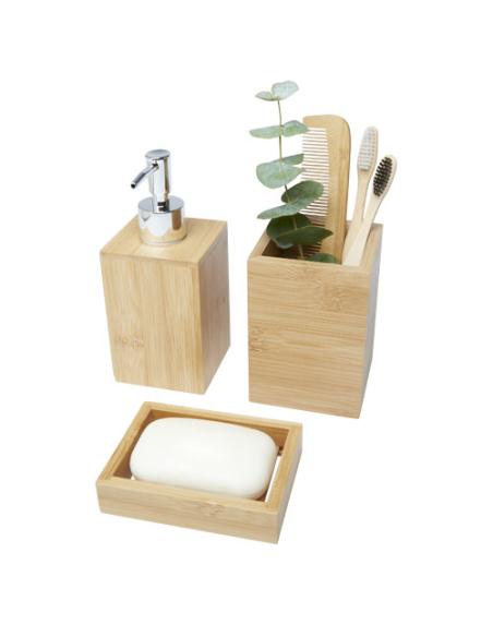 Set de baño de bambú de 3 piezas N60591621