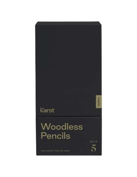 Set de 5 lápices de grafito 2B sin madera N28397701