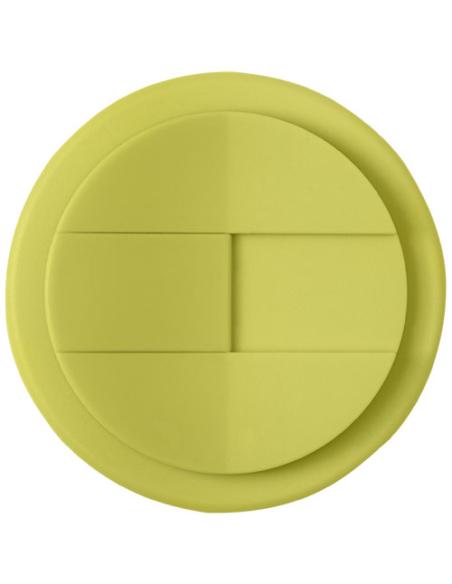 Vaso reciclado de 250 ml con tapa antigoteo N40554012