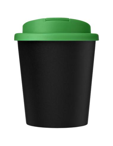 Vaso reciclado de 250 ml con tapa antigoteo N50554012