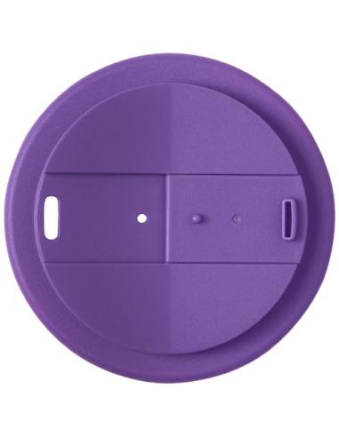 Vaso reciclado de 250 ml con tapa antigoteo N73554012