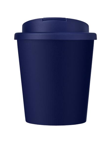 Vaso reciclado de 250 ml con tapa antigoteo N25554012