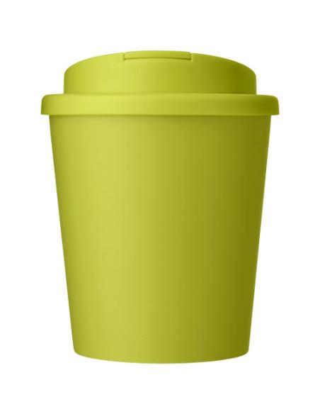 Vaso reciclado de 250 ml con tapa antigoteo N36554012