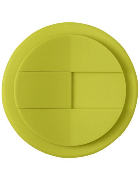 Vaso reciclado de 250 ml con tapa antigoteo N36554012