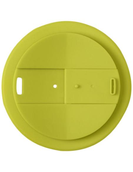 Vaso reciclado de 250 ml con tapa antigoteo N36554012