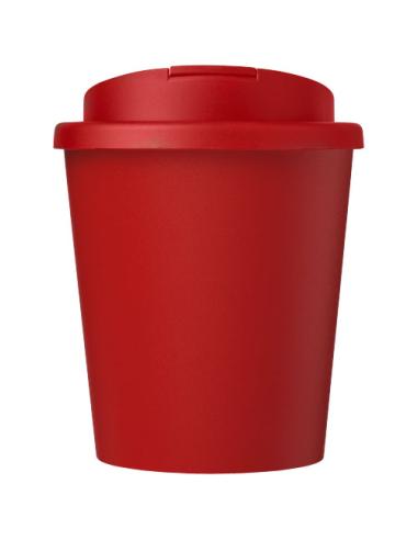 Vaso reciclado de 250 ml con tapa antigoteo N19554012