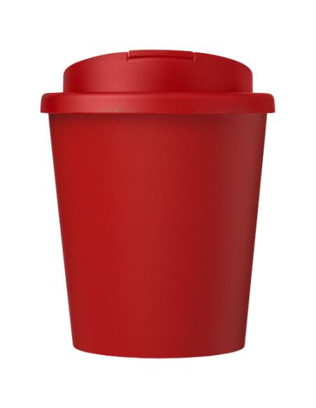 Vaso reciclado de 250 ml con tapa antigoteo N19554012