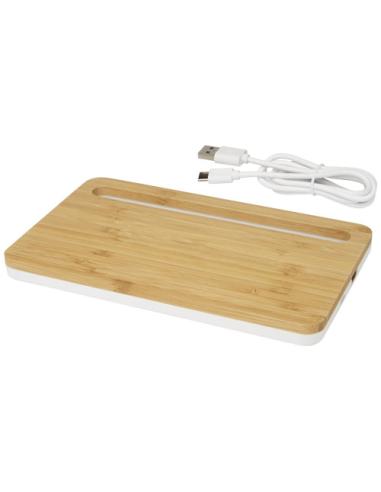 Cargador inalámbrico de bambú de 10 W N20252421