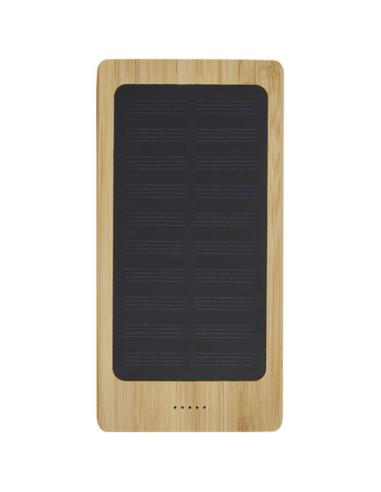 Batería externa solar de bambú de 8000 mAh N20752421