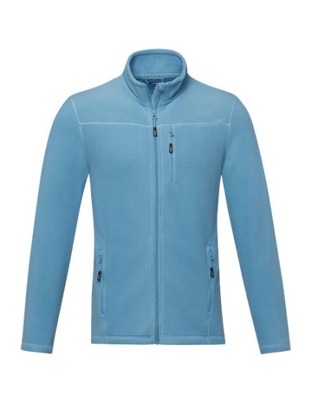 Chaqueta polar con cremallera entera reciclada GRS para hombre N01592573