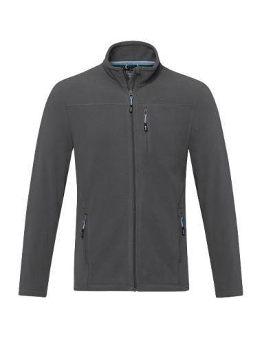 Chaqueta polar con cremallera entera reciclada GRS para hombre N02892573