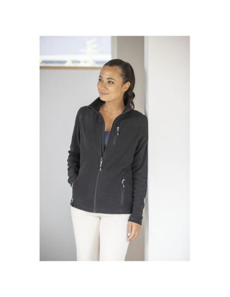 Chaqueta polar con cremallera entera reciclada GRS para mujer N01503573