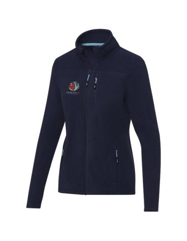 Chaqueta polar con cremallera entera reciclada GRS para mujer N05503573