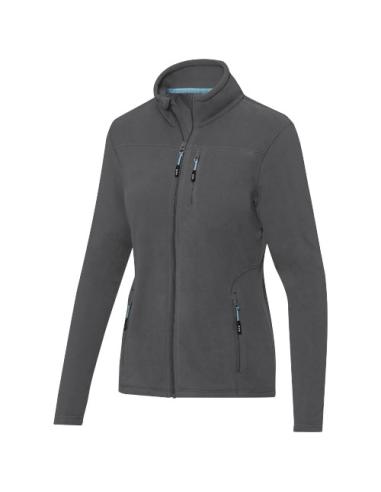 Chaqueta polar con cremallera entera reciclada GRS para mujer N02803573