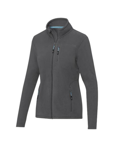 Chaqueta polar con cremallera entera reciclada GRS para mujer N02803573
