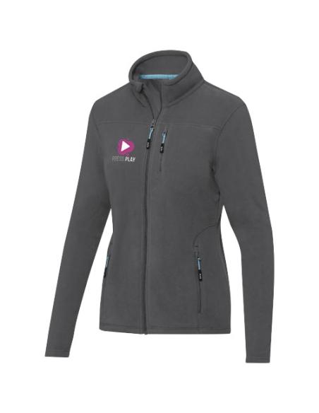 Chaqueta polar con cremallera entera reciclada GRS para mujer N02803573