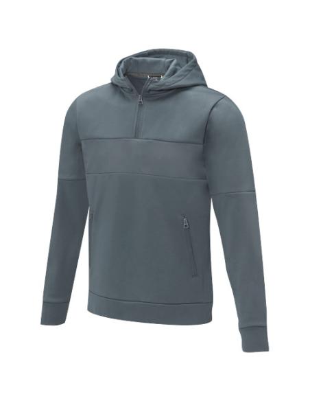 Jersey anorak con capucha con media cremallera para hombre N02827493