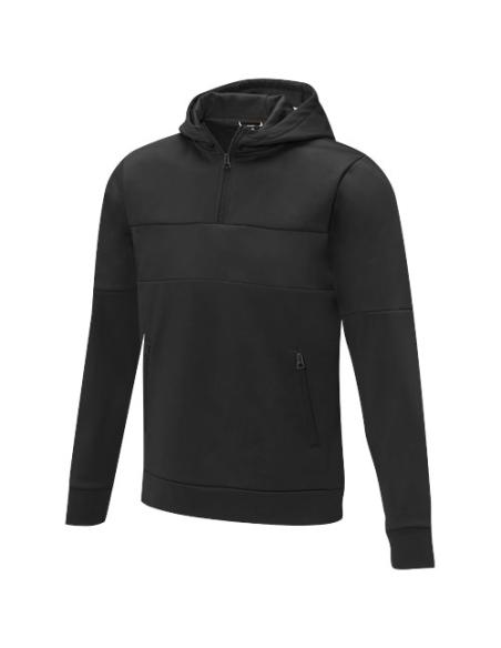 Jersey anorak con capucha con media cremallera para hombre N00927493