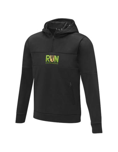 Jersey anorak con capucha con media cremallera para hombre N00927493