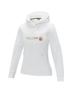 Sudadera anorak con capucha con media cremallera para mujer N01037493 2