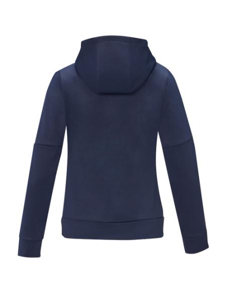 Sudadera anorak con capucha con media cremallera para mujer N05537493