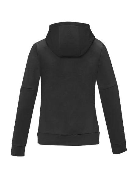 Sudadera anorak con capucha con media cremallera para mujer N00937493