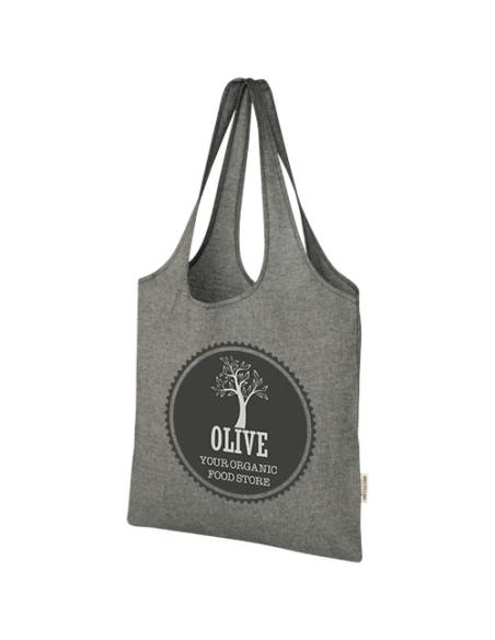 Bolsa Tote moderna de algodón reciclado de 150 g/m² de 7 l N09146021