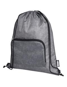 Bolsa con cordón plegable reciclada de 7L N08646021