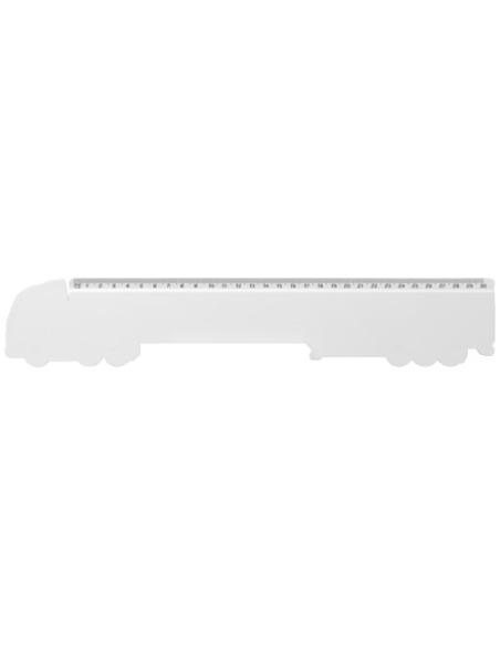 Regla de plástico reciclado con forma de camión de 30 cm N10364012